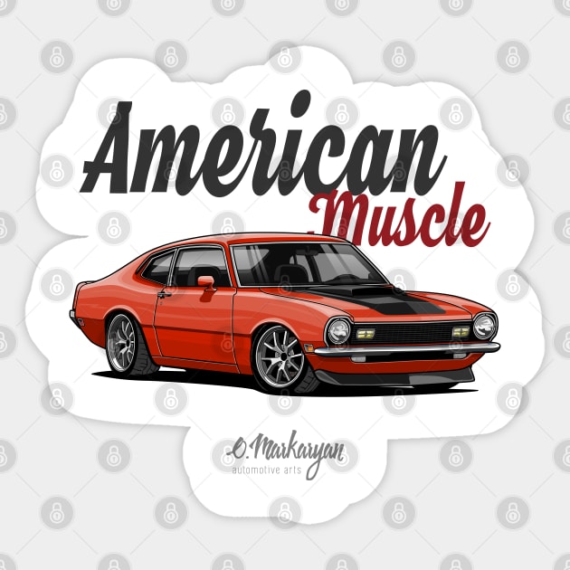 Maverick 1972 Sticker by Markaryan